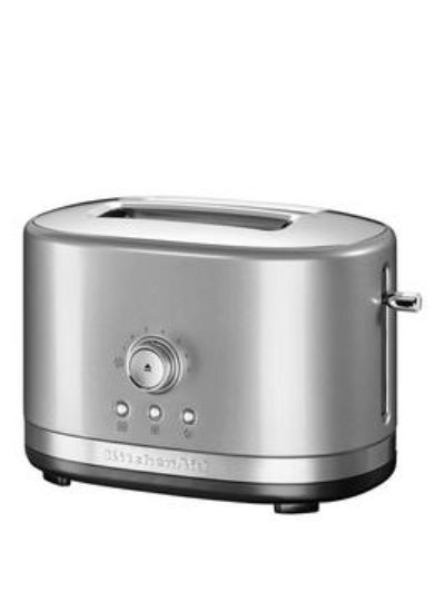 Kitchenaid 5Kmt2116Bcu 2 Slice Manual Control Toaster - Silver